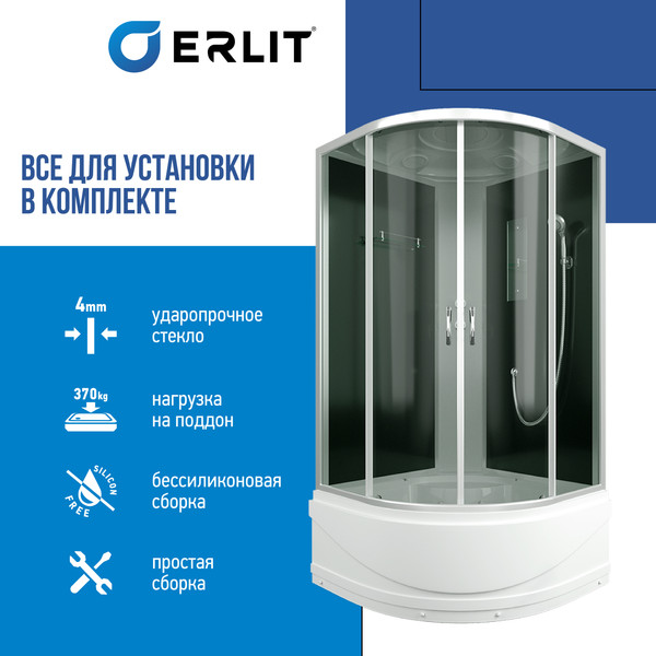 Изображение товара Душевая кабина Erlit ER3509TP-C4-RUS