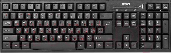 Изображение товара Клавиатура Sven Standard 304 (черный)
