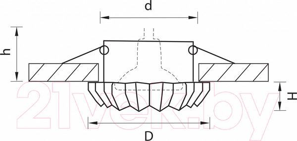 Изображение товара Точечный светильник Lightstar Solo Ray 2120