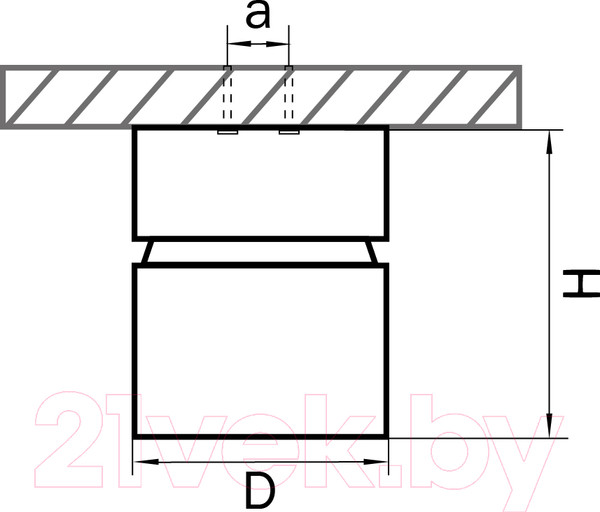 Изображение товара Спот Lightstar Forte Muro 213830