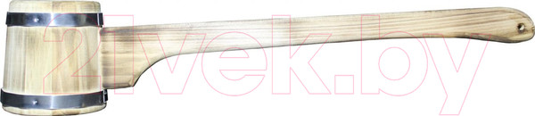 Изображение товара Черпак Моя баня Добрыня с нержавеющей вставкой (250мл)