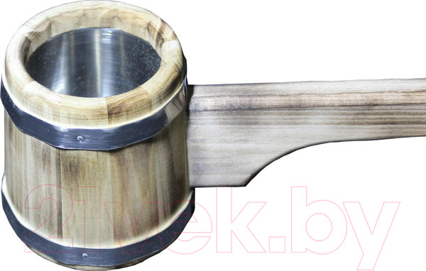 Изображение товара Черпак Моя баня Добрыня с нержавеющей вставкой (250мл)