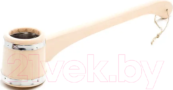 Изображение товара Черпак Моя баня Емеля с нержавеющей вставкой / ЧД-025