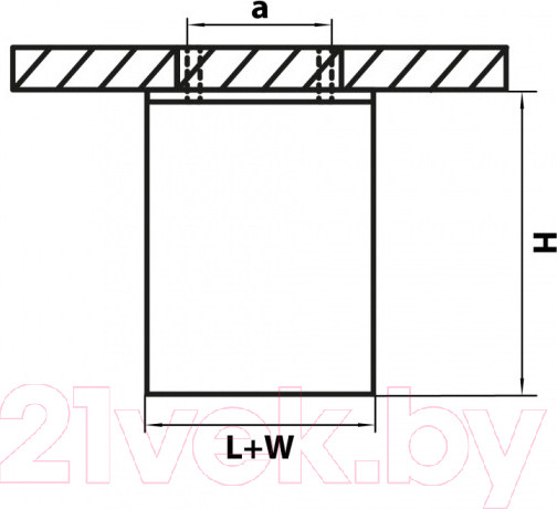 Изображение товара Точечный светильник Lightstar Monocco 52136