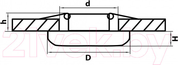 Изображение товара Точечный светильник Lightstar Monde 71117