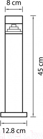 Изображение товара Светильник уличный Lightstar Raggio 377907