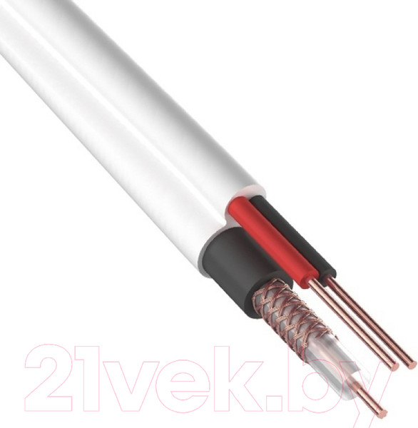 Изображение товара Кабель Rexant ККСВ-В + 2х0.5 / 01-4003 (305м, белый)