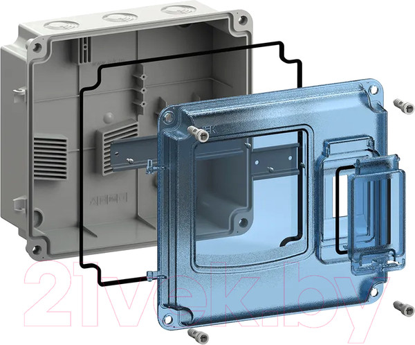 Изображение товара Бокс пластиковый IEK MSP1-N-03-55