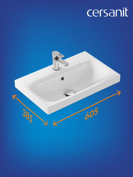 Изображение товара Умывальник Cersanit Moduo 60 Slim (P-UM-MOD60SL/1)