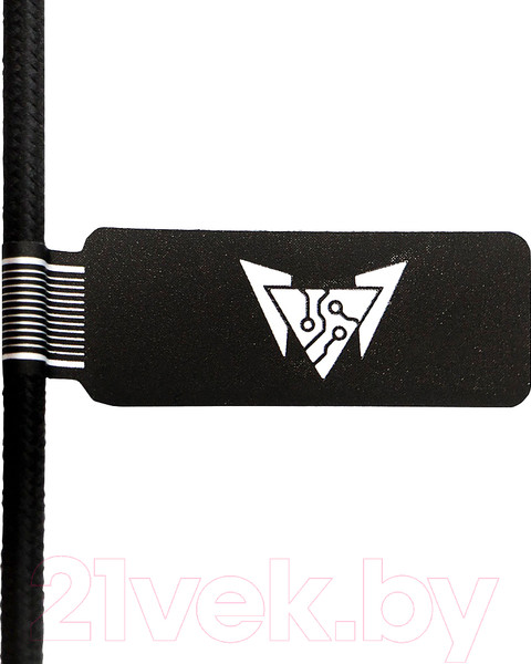 Изображение товара Наушники-гарнитура Crown CMGH-3003 (черный/оранжевый)