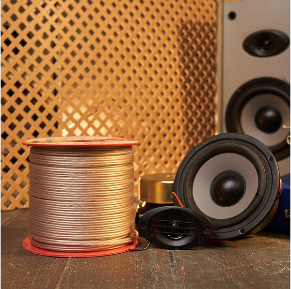 Изображение товара Кабель Rexant Silicon 2x4.00 / 01-6309 (100м,прозрачный)