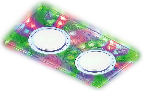 Изображение товара Точечный светильник Ambrella S234/2 W/CH/M