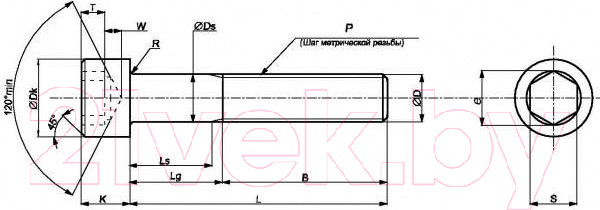 Изображение товара Винт ЕКТ C60584 (200шт)