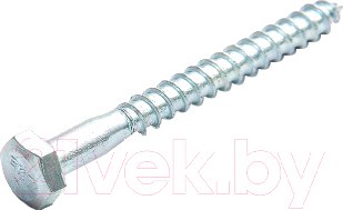 Изображение товара Шуруп ЕКТ 8.0х100 с шестигранной головкой острый / 78016 (50шт, цинк)