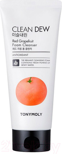 Изображение товара Пенка для умывания Tony Moly Clean Dew Red Grapefruit Foam Cleanser (180мл)