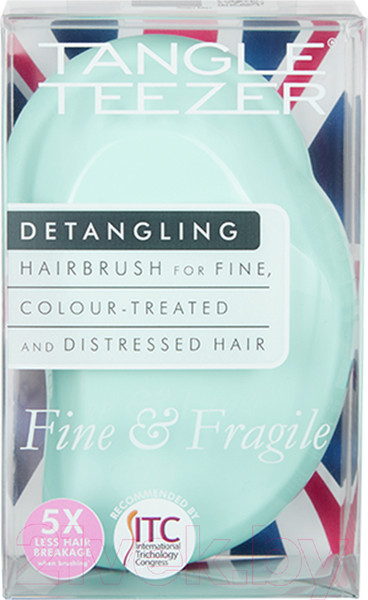 Изображение товара Расческа-массажер Tangle Teezer Fine & Fragile Mint Violet