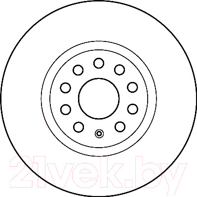 Изображение товара Тормозной диск TRW DF4464S