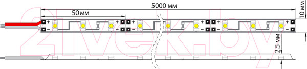 Изображение товара Светодиодная лента Neon-Night 141-333 (синий)