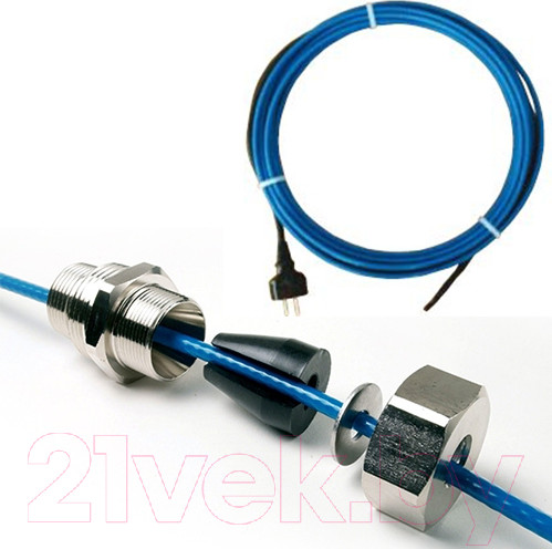Изображение товара Греющий кабель для труб Devi DEVIpipeheat DPH-10 (22м)