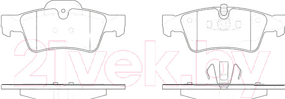 Изображение товара Тормозные колодки TRW GDB1643