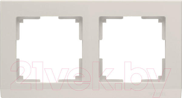 Изображение товара Рамка для выключателей и розеток Werkel WL04-Frame-02 / a028942 (слоновая кость)