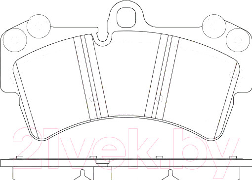 Изображение товара Тормозные колодки TRW GDB1548