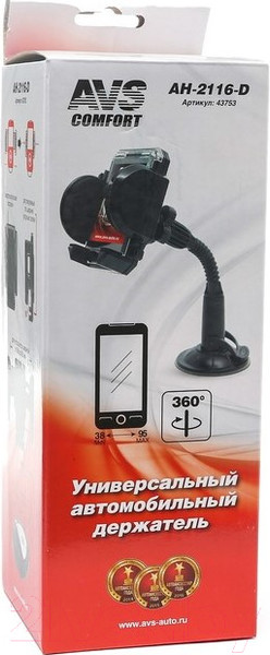 Изображение товара Держатель для смартфонов AVS AH 2116 D / 43753