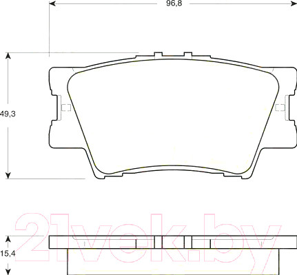 Изображение товара Тормозные колодки TRW GDB3426