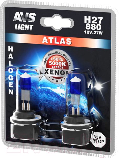 Изображение товара Комплект автомобильных ламп AVS Atlas A78566S (2шт)