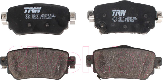 Изображение товара Тормозные колодки TRW GDB3617
