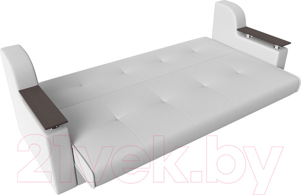 Изображение товара Диван Лига Диванов Сенатор / 100630 (экокожа, белый)