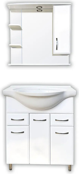 Изображение товара Зеркало Акваль Эмили 75 / AL.04.75.02.R