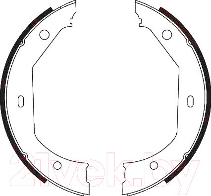 Изображение товара Тормозные колодки TRW GS8656