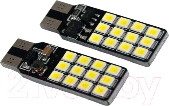 Изображение товара Комплект автомобильных ламп AVS T107 A78457S (2шт, белый)