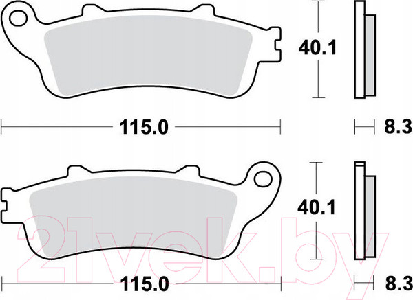 Изображение товара Тормозные колодки TRW MCB704SV