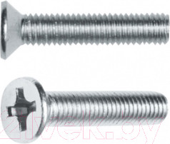 Изображение товара Винт Starfix Потайная головка М3x6 DIN 965 / SMC1-45812-2000 (2000шт, оцинкованный)