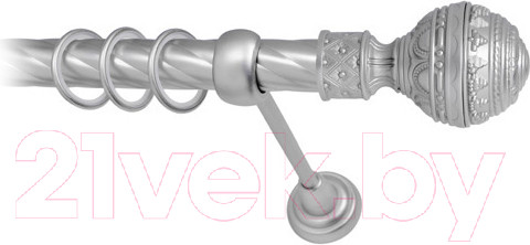 Изображение товара Карниз для штор Lm Decor Ампир 161 1р витой (сатин, 1.6м)