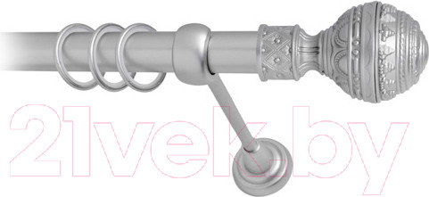 Изображение товара Карниз для штор Lm Decor Ампир 161 1р гладкий (сатин, 2м)