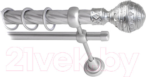 Изображение товара Карниз для штор Lm Decor Ампир 161 2р витой (сатин, 2м)