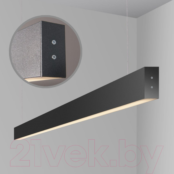 Изображение товара Потолочный светильник Elektrostandard 101-200-40-128 50W 4200K (черная шагрень)