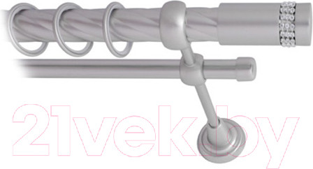 Изображение товара Карниз для штор Lm Decor Имидж 116 2р витой (сатин, 4м)