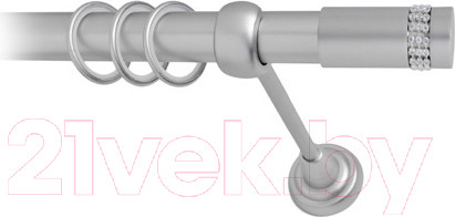 Изображение товара Карниз для штор Lm Decor Имидж 116 1р гладкий (сатин, 1.8м)