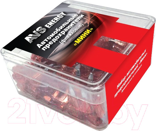 Изображение товара Комплект предохранителей для автомобиля AVS FC-10А мини / A80966S (100шт)