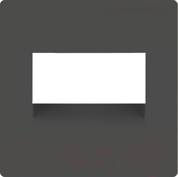 Изображение товара Лицевая панель Werkel WL07-RJ45+RJ45-CP / a040422 (серо-коричневый)