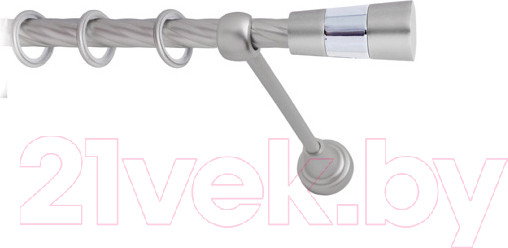 Изображение товара Карниз для штор Lm Decor Волео 074 1р витой (сатин, 4м)