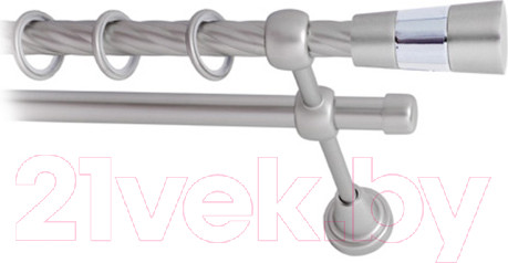 Изображение товара Карниз для штор Lm Decor Волео 074 2р витой (сатин, 1.8м)