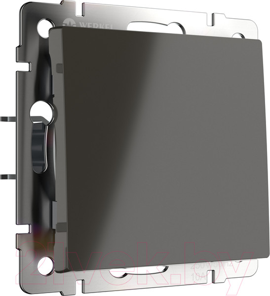 Изображение товара Выключатель Werkel WL07-SW-1G-2W / a029866 (серо-коричневый)