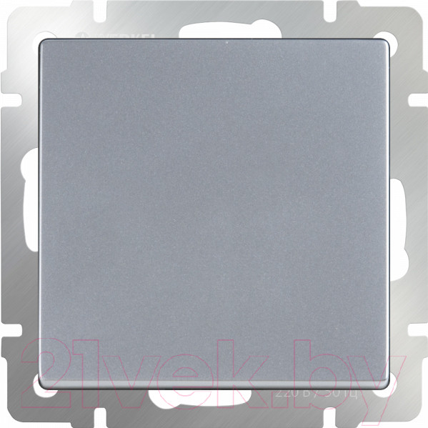 Изображение товара Выключатель Werkel WL06-SW-1G-C / a033769 (серебряный)