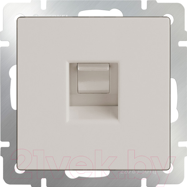 Изображение товара Розетка Werkel WL03-RJ-11 / a028895 (слоновая кость)