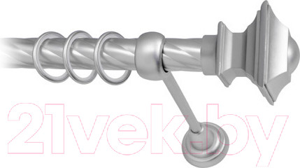 Изображение товара Карниз для штор Lm Decor Верди 030 1р витой 25мм (сатин, 1.6м)